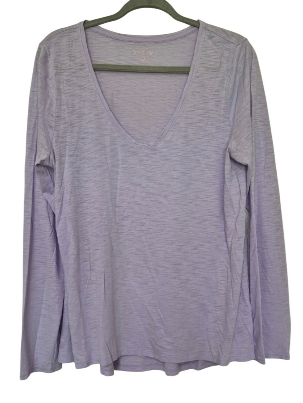 Lilly Pulitzer Size Large Light Purple Long Sleeve Tee